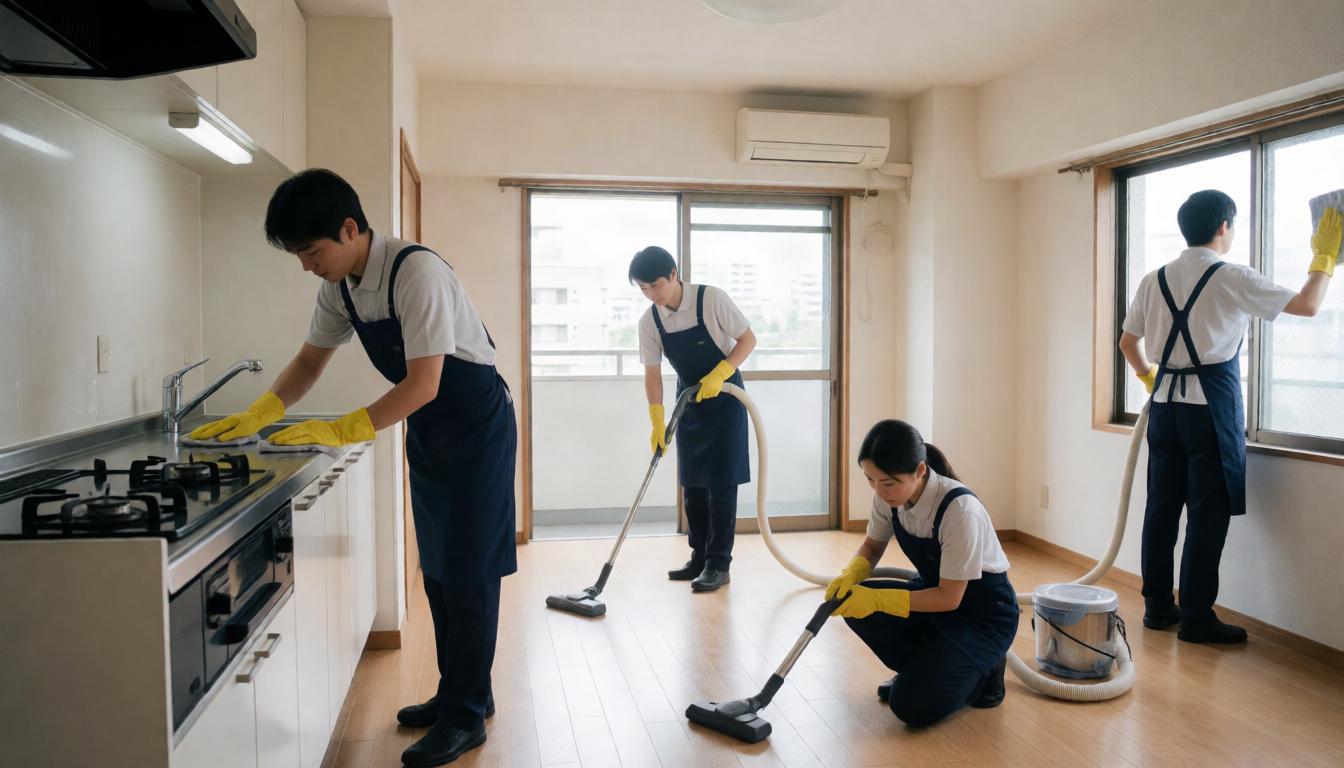空室清掃を丁寧にご案内